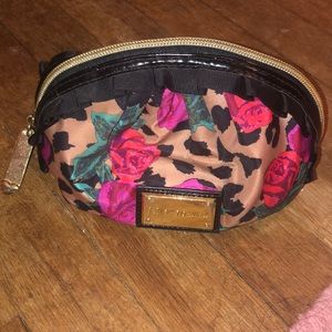 Betsey Johnson Cheetah Makeup Case